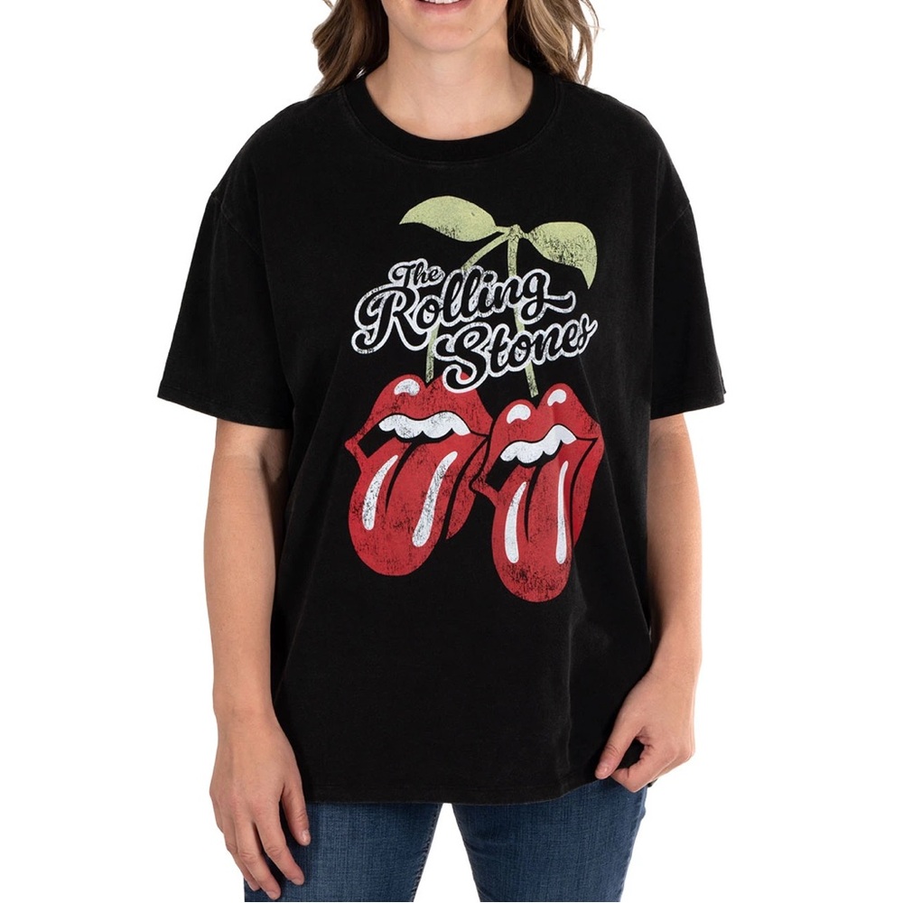Rolling Stones Black Graphic T-Shirt
